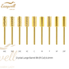Crystal Small Barrel Bit(R Cut) 5.35mm Nail Drill Bit Remove Acrylic Gel Manicure Buff Shine Multiple Function OEM factory 