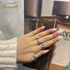 New arrival Artificial Fingernails medium almond gradient nails custom designer acrylic press on nails wholesale for women