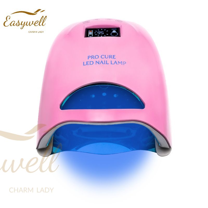 48W Cordless Pro Cure UV LED Gel Nail Lamp Gradient Color