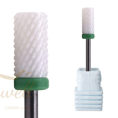 Large Barrel Bit Chamfer Drills Accessories Manicure Ceramic Nail Bits Remover Tools Rotary Burr Mills Cutter