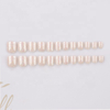 2021 New Design Kids Pre-glue Full Cover Short False Nail Glitter Gift for kids