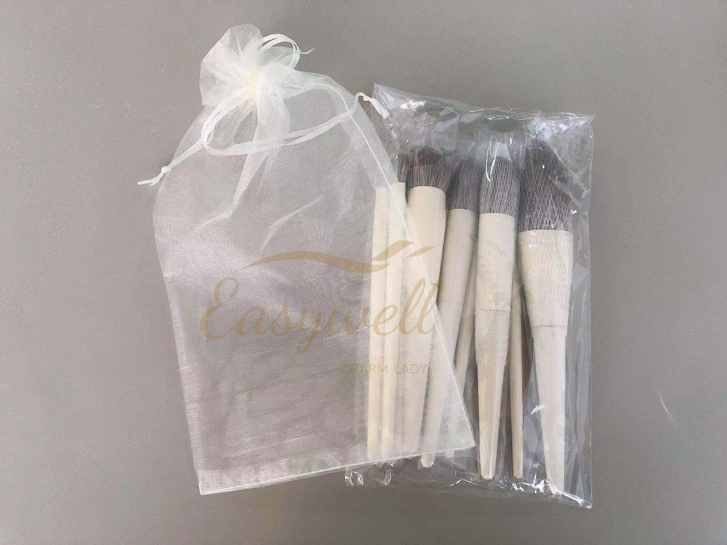 New stock 10 zero-degree makeup brush set, soft fiber hair full set of loose powder and high gloss beauty tools