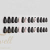 Easywell 28 pcs wholesale OEM designer press on nails artificial fingernails for women