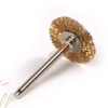 Ceramic Nail Drill Bit Cleaning Mini Brush Wire Rotary Disc with Shaft