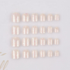 2021 New Design Kids Pre-glue Full Cover Short False Nail Glitter Gift for kids
