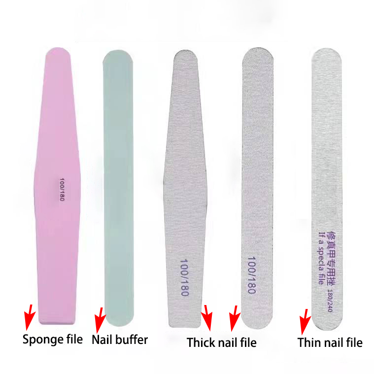 There are so many nail files, do you really know how to use it?