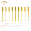 Crystal Small Barrel Bit 5.35mm Remove Acrylic Gel Manicure Buff Shine Multiple Function OEM factory 
